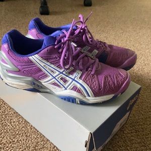 ASICS Gel resolution 5 tennis sneaker, women’s 7 (for tennis use)